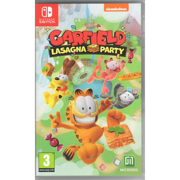 Garfield Lasagna Party for Nintendo Switch