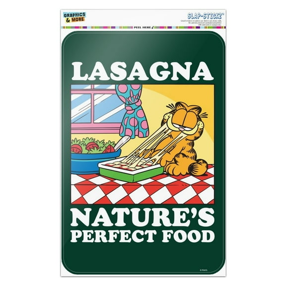 Garfield Lasagna The Perfect Food Home Business Office Sign