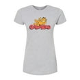 thumbnail image 1 of Garfield - Laying - Juniors Fitted Graphic T-Shirt, 1 of 5
