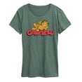 thumbnail image 1 of Garfield - Laying - Women's Short Sleeve Graphic T-Shirt, 1 of 1
