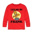 thumbnail image 1 of Garfield - Let Me Be Frank - Toddler And Youth Long Sleeve Graphic T-Shirt, 1 of 5