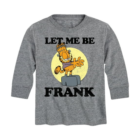 Garfield - Let Me Be Frank - Toddler And Youth Long Sleeve Graphic T-Shirt