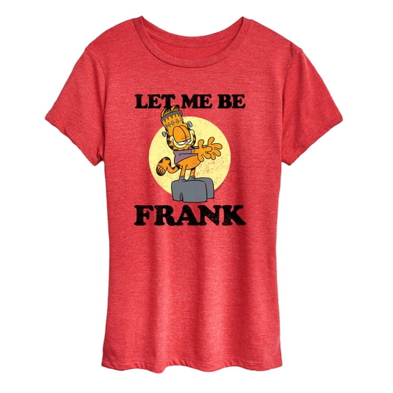 Garfield - Let Me Be Frank - Women's Short Sleeve Graphic T-Shirt