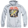 thumbnail image 1 of Garfield Let The Fur Fly Adult Pullover Hoodie Sweatshirt Athletic Heather, 1 of 1