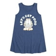 thumbnail image 1 of Garfield - Lets Get Food - Toddler & Youth Girls A-line Dress, 1 of 5