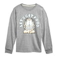 thumbnail image 1 of Garfield - Lets Get Food - Toddler & Youth Long Sleeve Graphic T-Shirt, 1 of 5