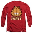 thumbnail image 1 of Garfield - Life Begins At Forty - Long Sleeve Shirt - Small, 1 of 2