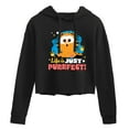 thumbnail image 1 of Garfield  - Life Is Just Purrfect - Juniors Cropped Pullover Hoodie, 1 of 5