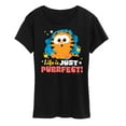 thumbnail image 1 of Garfield  - Life Is Just Purrfect - Women's Short Sleeve Graphic T-Shirt, 1 of 5