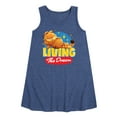 thumbnail image 1 of Garfield - Living The Dream - Toddler & Youth Girls A-line Dress, 1 of 5