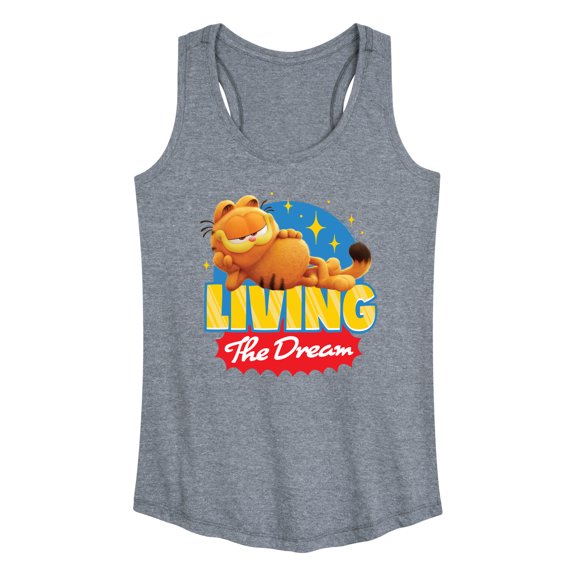 Garfield - Living The Dream - Women's Racerback Tank Top
