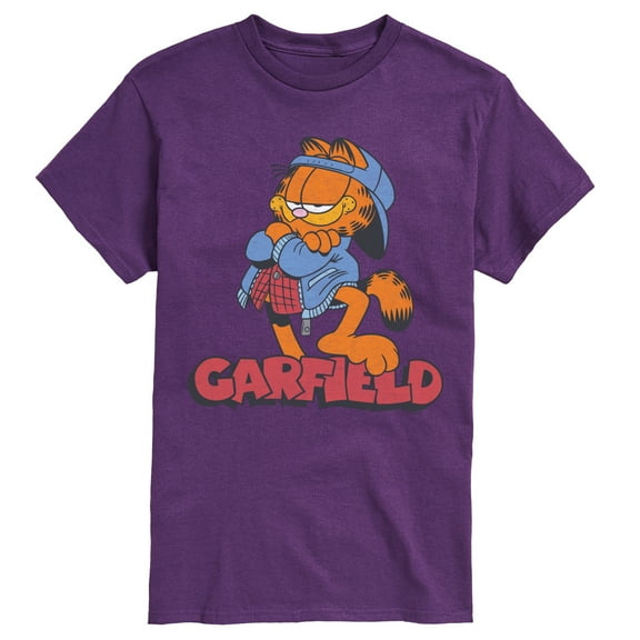 Garfield - Logo Street Fashion - Men's Short Sleeve Graphic T-Shirt