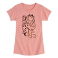 thumbnail image 1 of Garfield - Logo Vertical - Toddler & Youth Girls Short Sleeve Graphic T-Shirt, 1 of 5