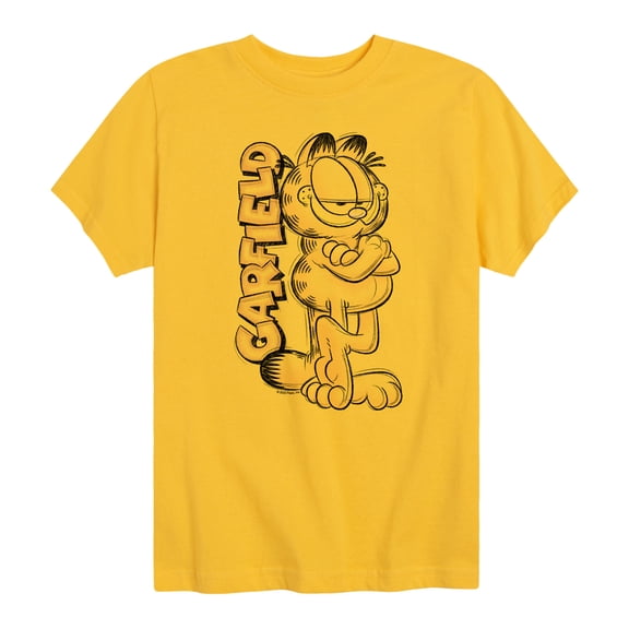 Garfield - Logo Vertical - Toddler & Youth Short Sleeve Graphic T-Shirt