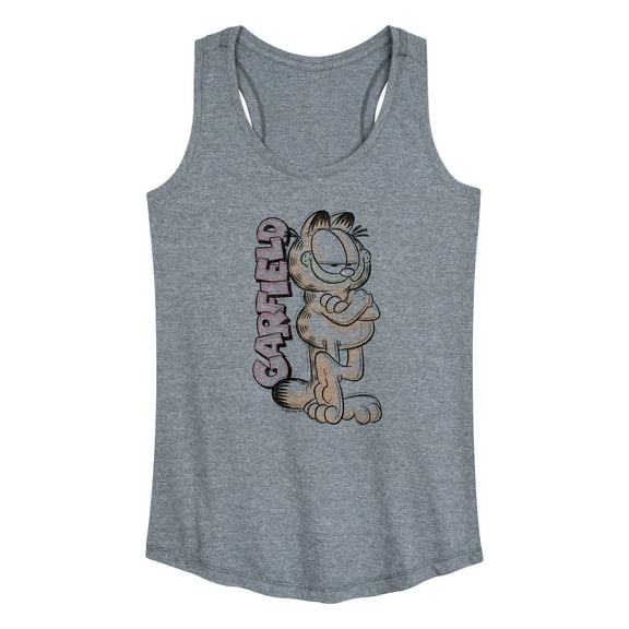 Garfield - Logo Vertical - Women's Racerback Tank Top