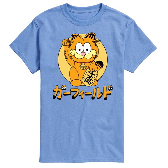 Garfield - Lucky Cat Garfield - Men's Short Sleeve Graphic T-Shirt