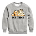 thumbnail image 1 of Garfield - Me Time Sketch - Toddler & Youth Crewneck Fleece Sweatshirt, 1 of 5