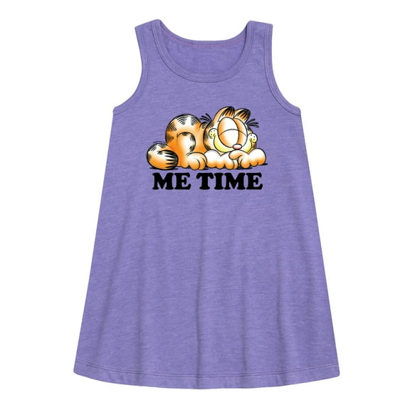 Garfield - Me Time Sketch - Toddler & Youth Girls A-line Dress