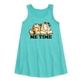 thumbnail image 1 of Garfield - Me Time Sketch - Toddler & Youth Girls A-line Dress, 1 of 4