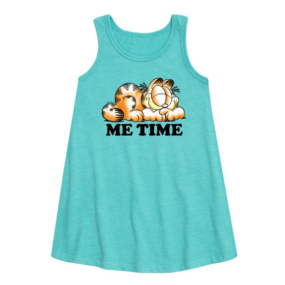 Garfield - Me Time Sketch - Toddler & Youth Girls A-line Dress