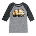 thumbnail image 1 of Garfield - Me Time Sketch - Toddler & Youth Raglan Graphic T-Shirt, 1 of 5