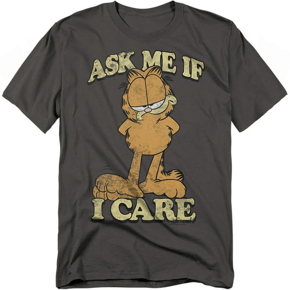 Garfield T-Shirt Ask Me Unisex Graphic Tee For Men & Women