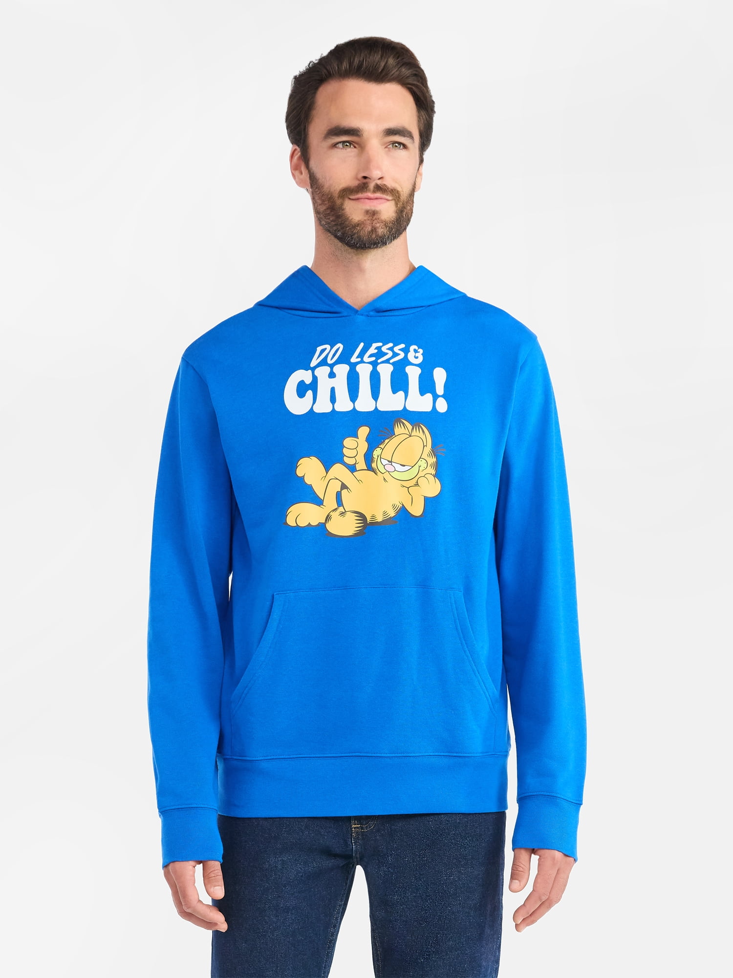 Men's and Big Men's Graphic Hoodie with Long Sleeves, Sizes XS-5XL