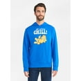 thumbnail image 1 of Garfield Men's and Big Men's Graphic Hoodie with Long Sleeves, Sizes XS-5XL, 1 of 5