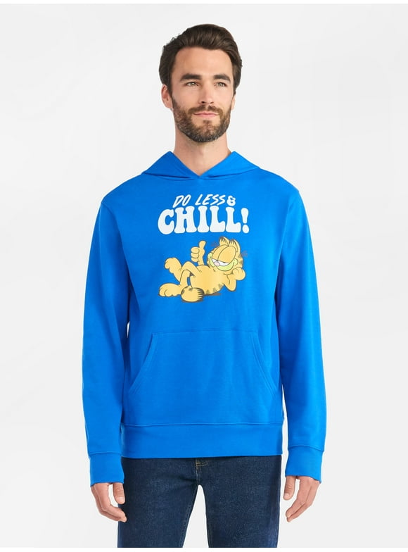 Men's and Big Men's Graphic Hoodie with Long Sleeves, Sizes XS-5XL