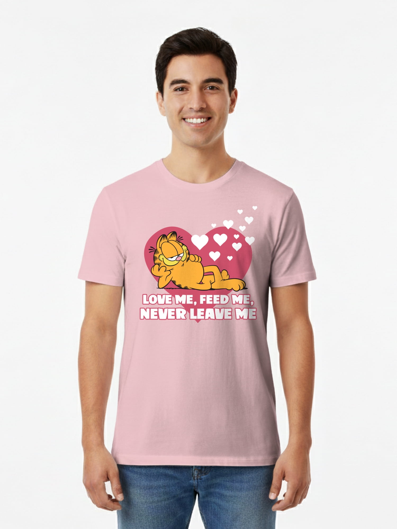 Garfield, Men's & Big Men's Valentine's Day Graphic Tee, Sizes S-3XL