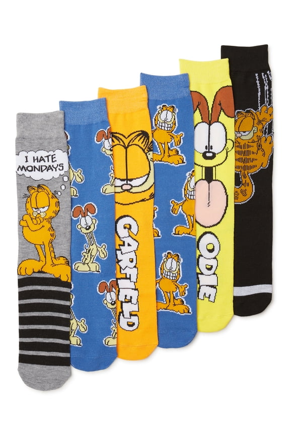 Men's Crew Socks, 6-Pack