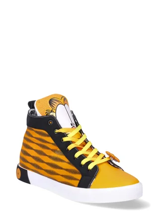 Orange high top shoes hot sale