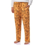 PJAMMY Garfield Men's I Don't Think So Tossed Print Sleep Pajama Pants For Adults