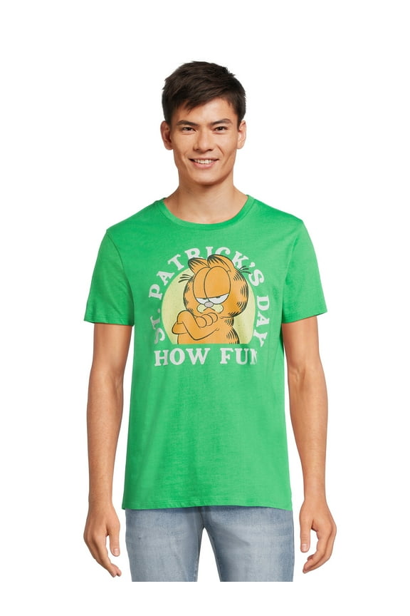 Fun St. Patrick's Apparel, Graphic Crew Neck T-Shirt, Size XS-3XL (Men's Big & Tall)