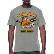 Garfield, Mens Apparel Graphic Crew Neck T-Shirt, Baby Garf Odie, Sizes S-3XL (Men's Big & Tall)