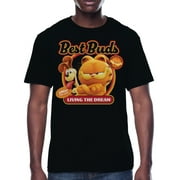 Garfield, Mens Apparel Graphic Crew Neck T-Shirt, Garf Odie, Sizes S-3XL (Men's Big & Tall)