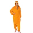thumbnail image 1 of Garfield Mens' Character Hooded Union Suit Costume Sleep Pajama For Adults, 1 of 8