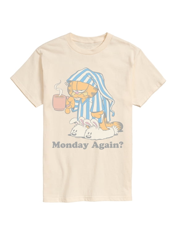 - Monday Again Men's Short Sleeve Graphic T-Shirt
