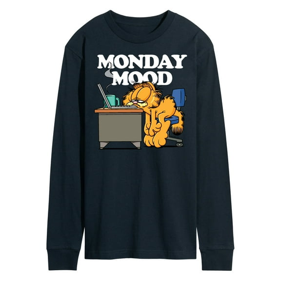 Garfield - Monday Mood - Men's Long Sleeve T-Shirt
