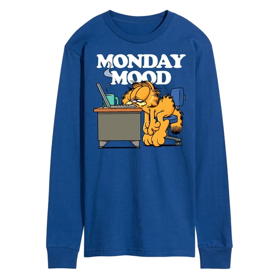 Garfield - Monday Mood - Men's Long Sleeve T-Shirt