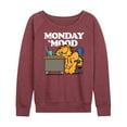 thumbnail image 1 of Garfield - Monday Mood - Women's Lightweight French Terry Long Sleeve Shirt, 1 of 5