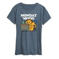 thumbnail image 1 of Garfield - Monday Mood - Women's Short Sleeve Graphic T-Shirt, 1 of 5