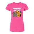 thumbnail image 1 of Garfield - MondayMood - Juniors Fitted Graphic T-Shirt, 1 of 5