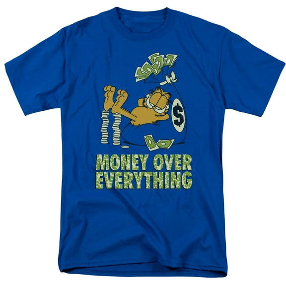 Garfield - Money Is Everything - Short Sleeve Shirt - Small