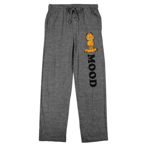 Garfield Mood Men's Heather Gray Sleep Pajama Pants