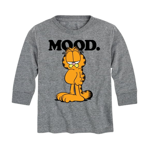 Garfield - Mood - Toddler And Youth Long Sleeve Graphic T-Shirt