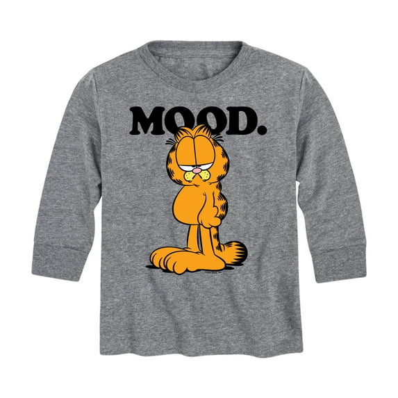 Garfield - Mood - Toddler And Youth Long Sleeve Graphic T-Shirt