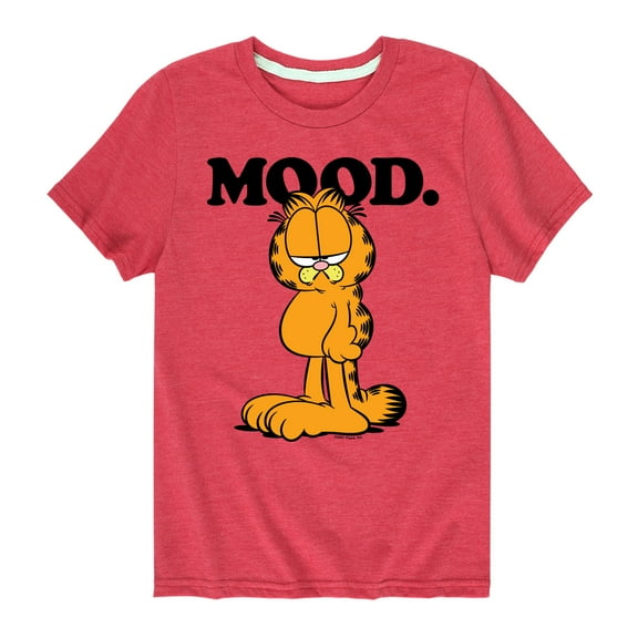 Garfield - Mood - Toddler And Youth Short Sleeve Graphic T-Shirt