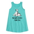 thumbnail image 1 of Garfield - More Bored Than You - Toddler and Youth Girls A-line Dress, 1 of 4
