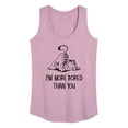 thumbnail image 1 of Garfield - More Bored Than You - Women's Racerback Tank Top, 1 of 5